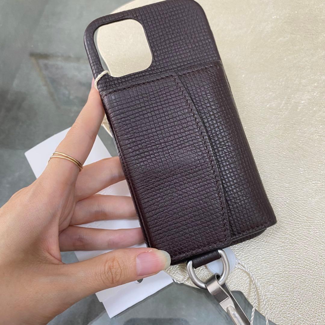 ラスト１【新品】マルジェラ ユニセックス ハンドストラップ付 iPhoneケース