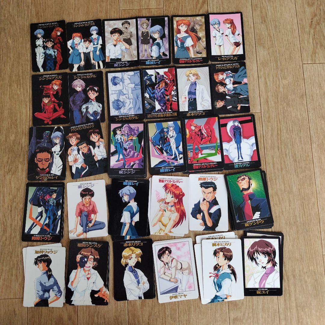 新世紀エヴァンゲリオン カードダス初版を含む265枚