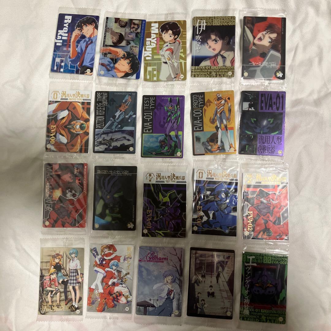 新世紀エヴァンゲリオン ウエハースカード 208枚 綾波レイ アスカ 他 エヴァ