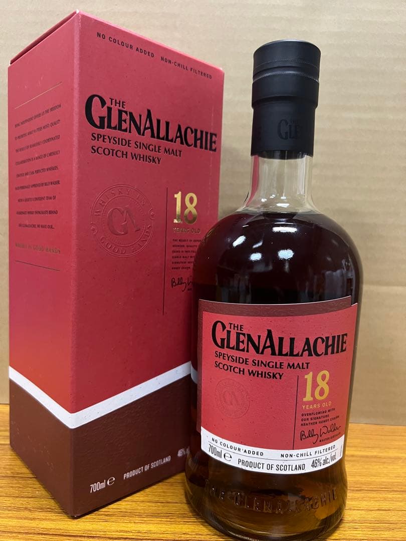 グレンアラヒー　18年 新ボトル