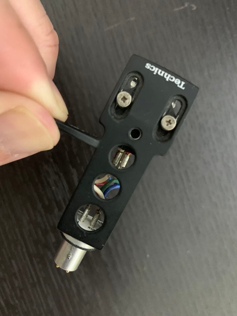 SHURE M44G カートリッジ Technics ヘッドシェル 2個セット