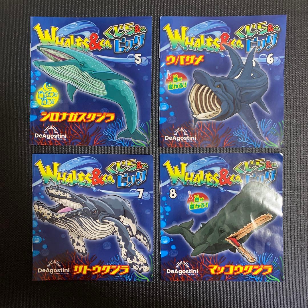 くじら　&co 16点　ブックレット デアゴスティーニ　アンドコ　コンプリート