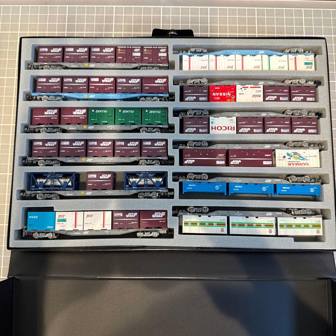 コキ106,107,104貨物列車12両セット