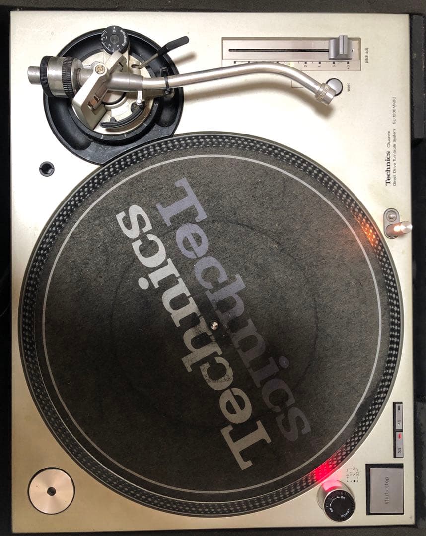Technics SL-1200 MK3Dターンテーブル完全動作品ハードケース付
