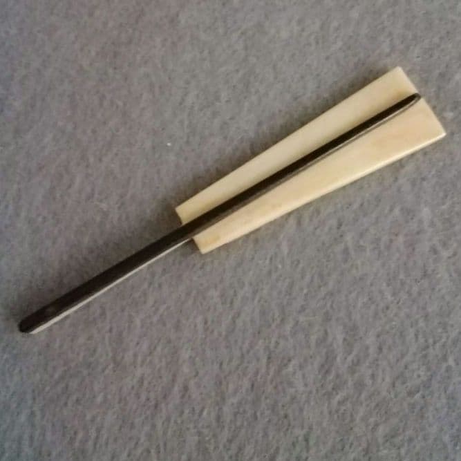 逸品　身嗜み道具②懐中道具　江戸期　明治時代　骨　鉄地　大奥　和骨董アンティーク