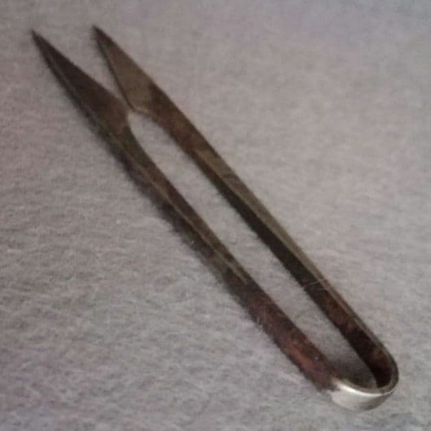 逸品　身嗜み道具②懐中道具　江戸期　明治時代　骨　鉄地　大奥　和骨董アンティーク