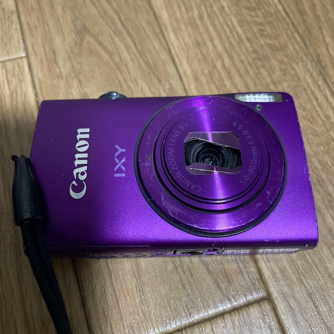 ジャンクCanon IXY600F コンパクトデジタルカメラ パープル