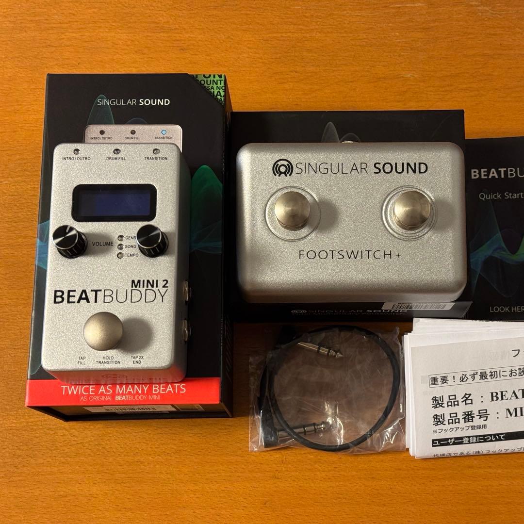 リズムマシーンBEATBUDDY MINI2 & FOOT SWITCH　セット