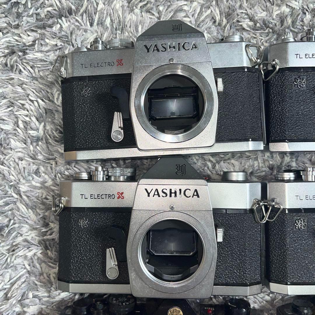 【ジャンク】YASHICA ヤシカ フィルムカメラ　一眼レフ 24台セット