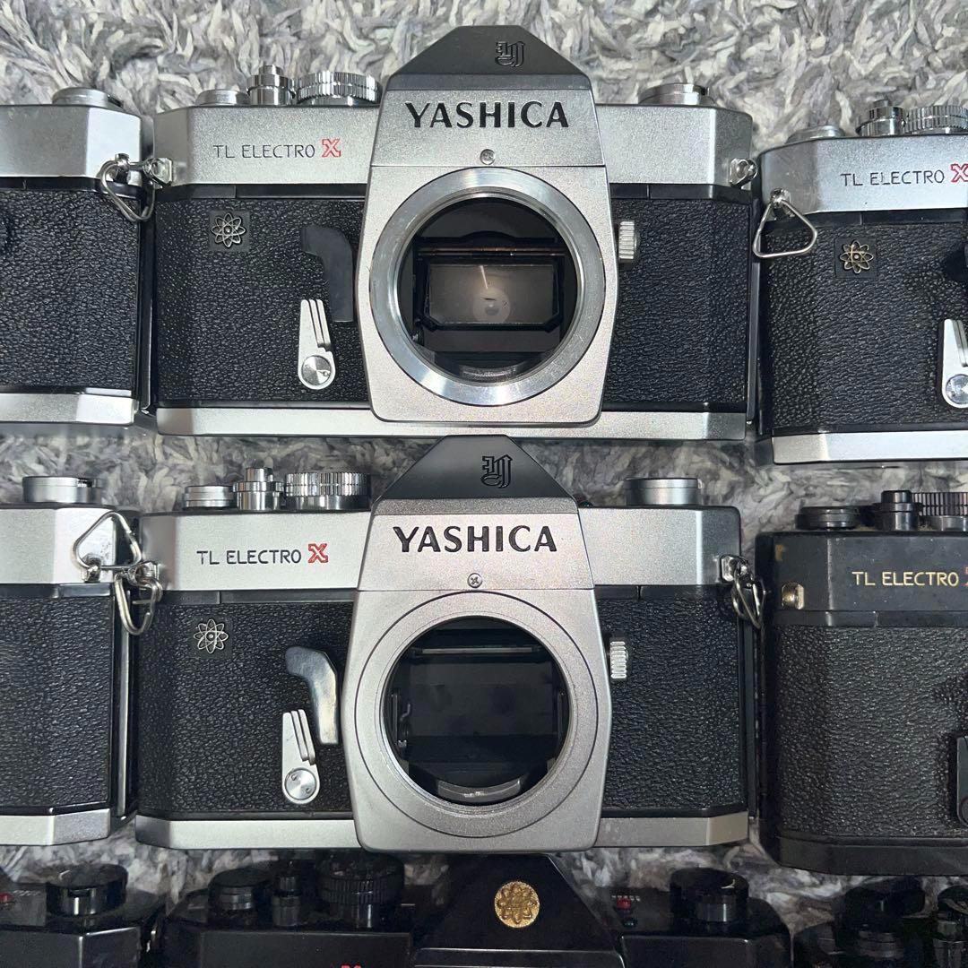 【ジャンク】YASHICA ヤシカ フィルムカメラ　一眼レフ 24台セット