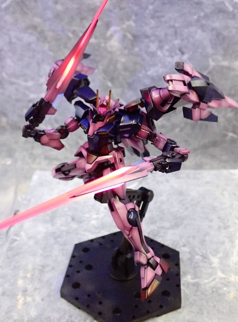 専用出品 HG エグザベ専用ギャン&トランザムライザー 全塗装 ガンプラ 完成品