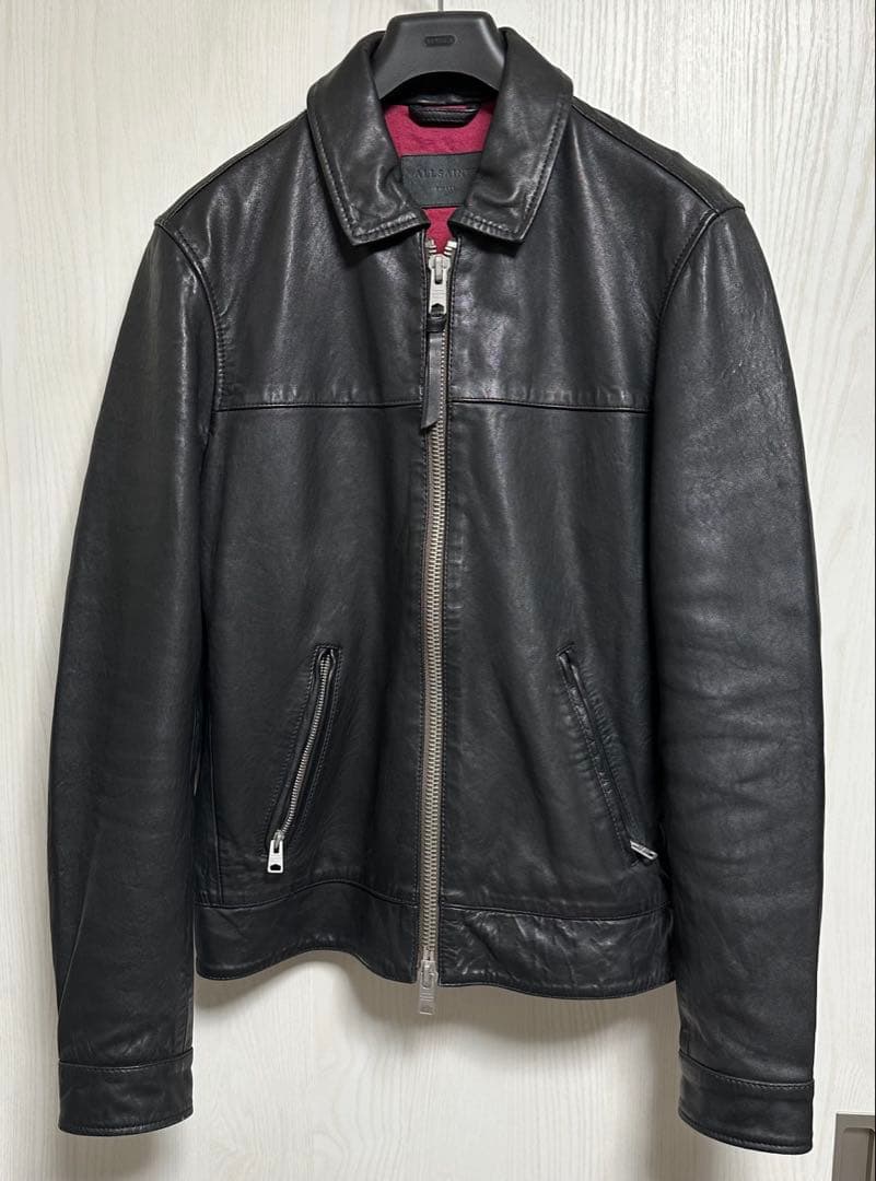 オールセインツ　レザージャケット