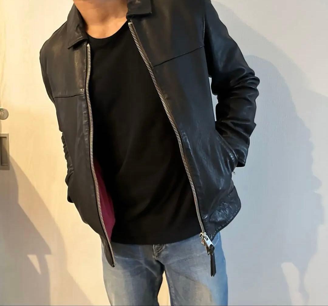 オールセインツ　レザージャケット