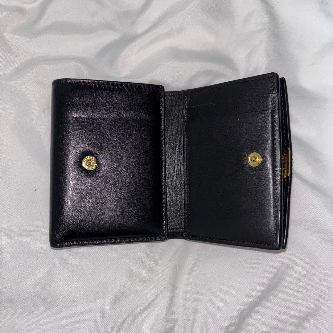 LOEWE ロエベ 財布 ミニ財布 ウォレット ミニウォレット 三つ折財布 黒