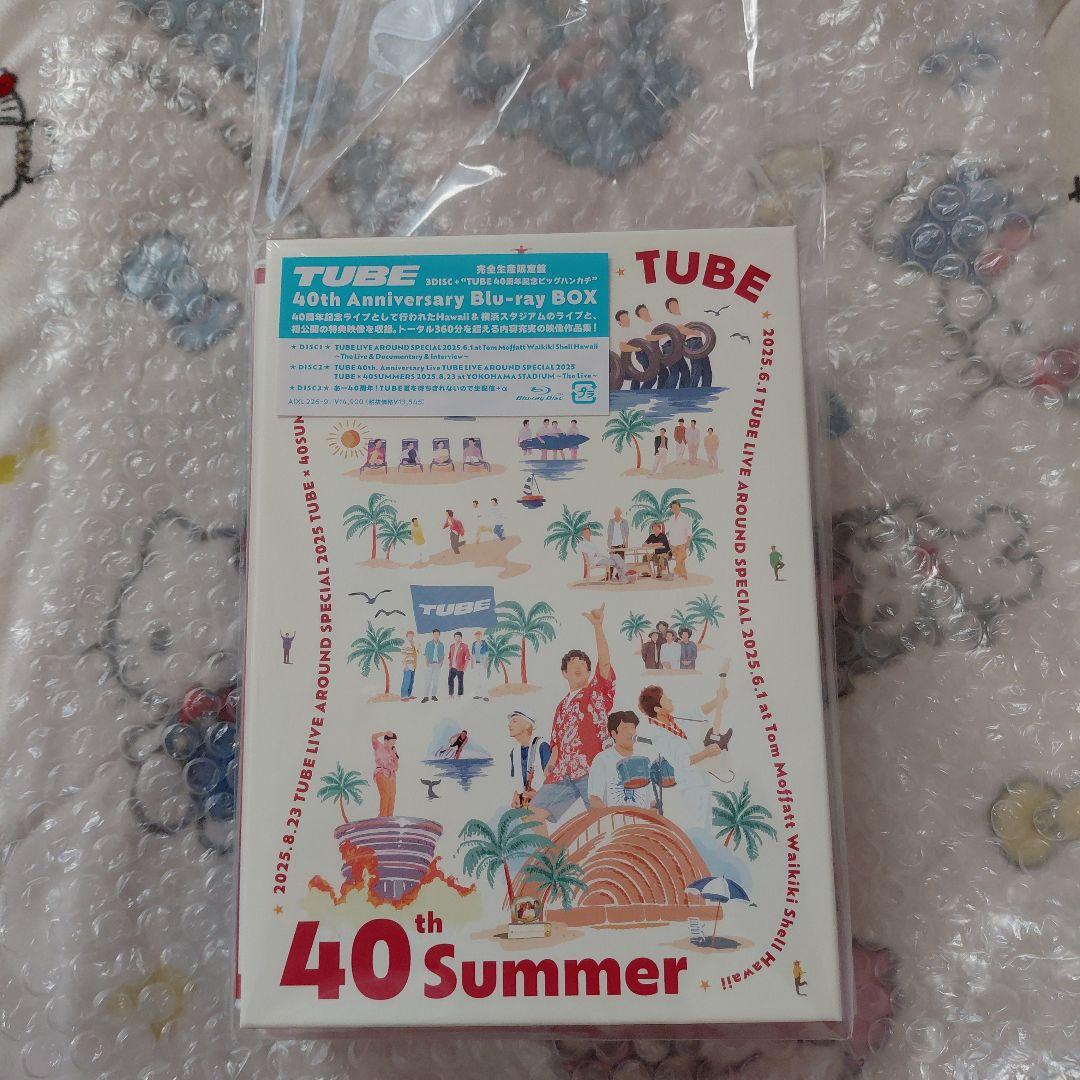 TUBE/40th Summer〈完全生産限定盤・3枚組〉ビックハンカチなし