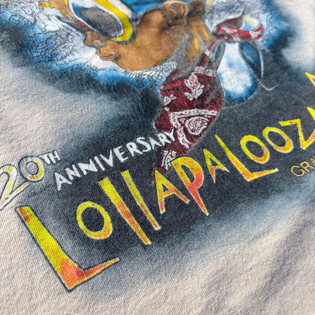 LOLLAPALOOZA festival 2011 tシャツ ロラパルーザ