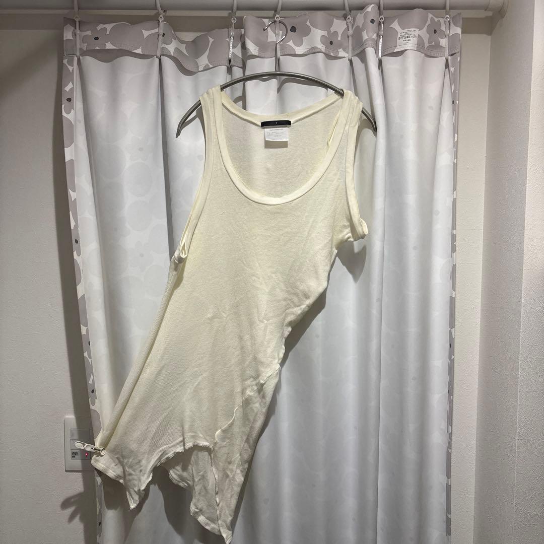 JULIUS アシンメトリータンクトップ　06ss