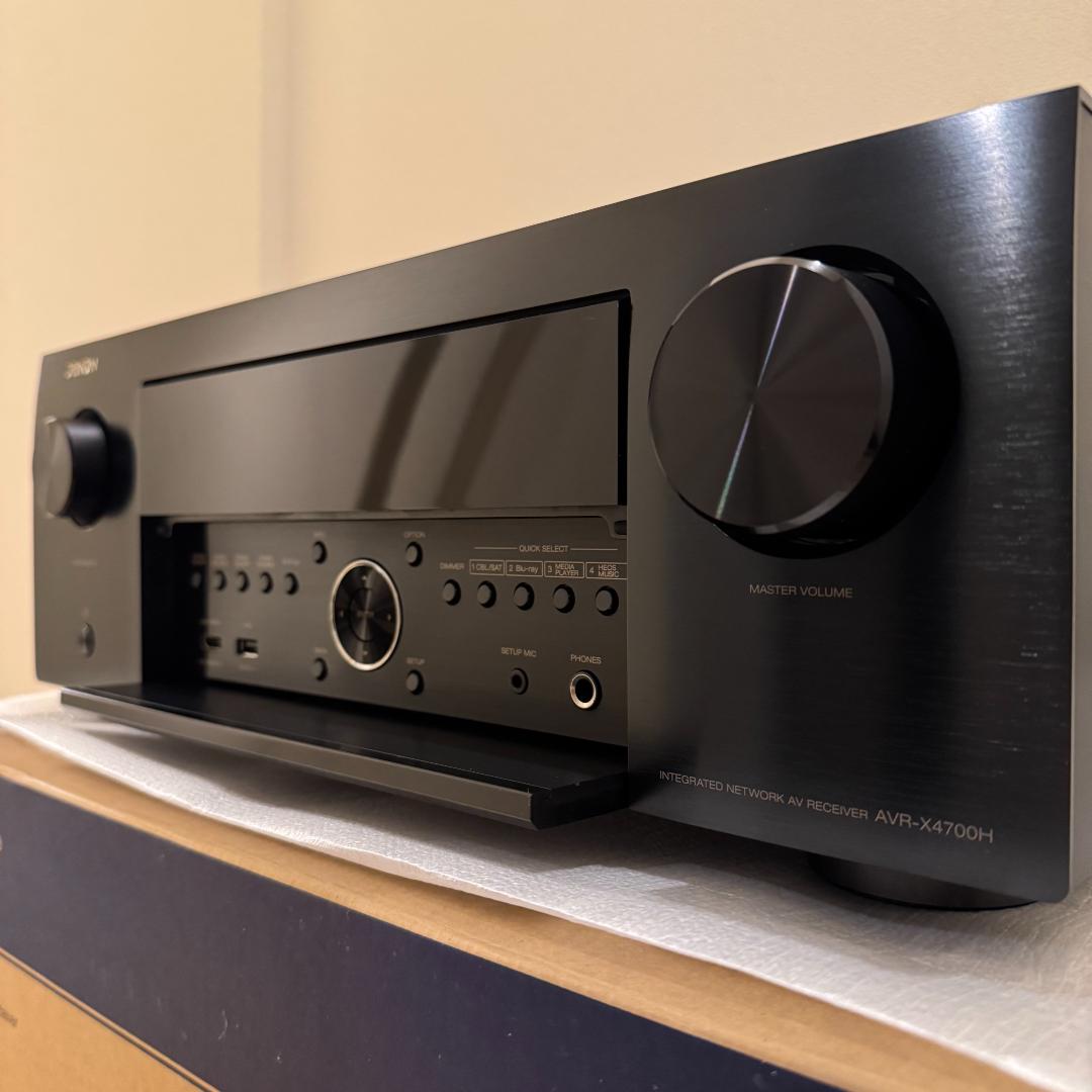 超美品 DENON AVR-X4700H AVアンプ IMAX Enhanced