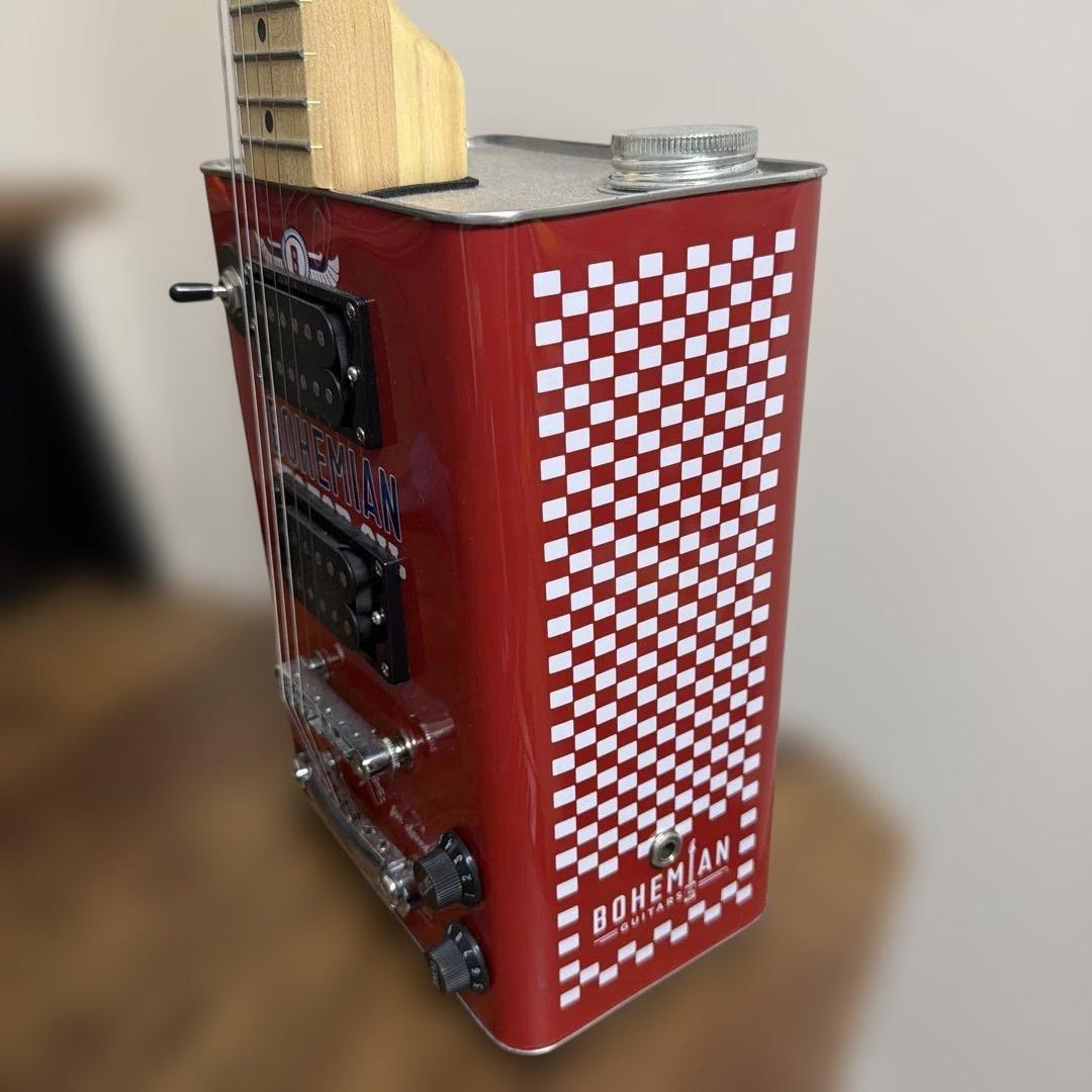 BOHEMIAN GUITAR シガーボックスギター レッド