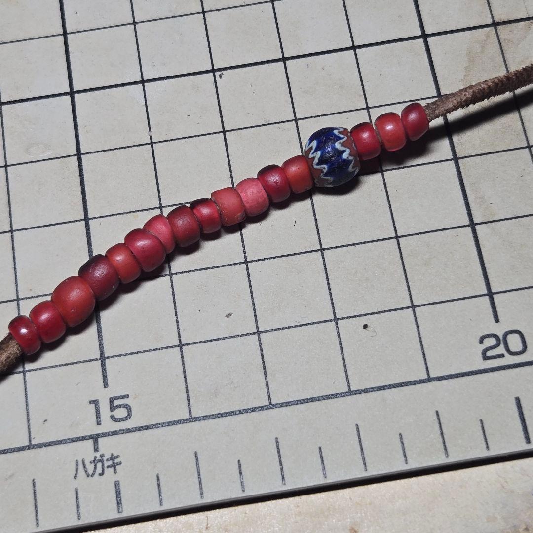 小粒　7層シェブロンビーズ　goro's等のカスタムに　10