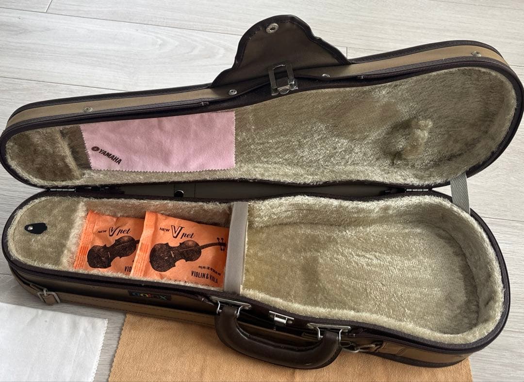 RUDOLPH FIEDLER/バイオリンドイツ製 1/8 、ケースセット売り