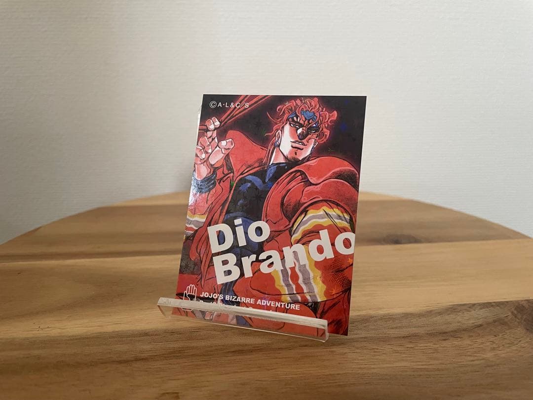 ジョジョリアルペイントシート　DIO ザ・ワールド ※キャラクターカードのみです