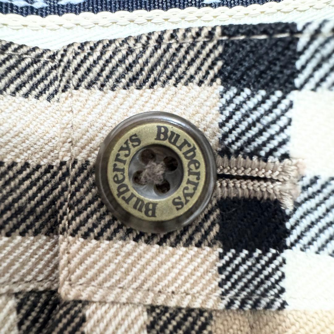 burberrys ノバチェック キュロット ハーフパンツ 撥水加工 キャメル