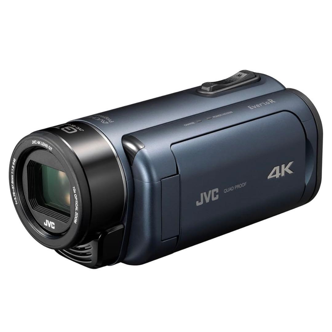 【VCKENWOOD JVC ビデオカメラ Everio R 4K撮影 防水 】