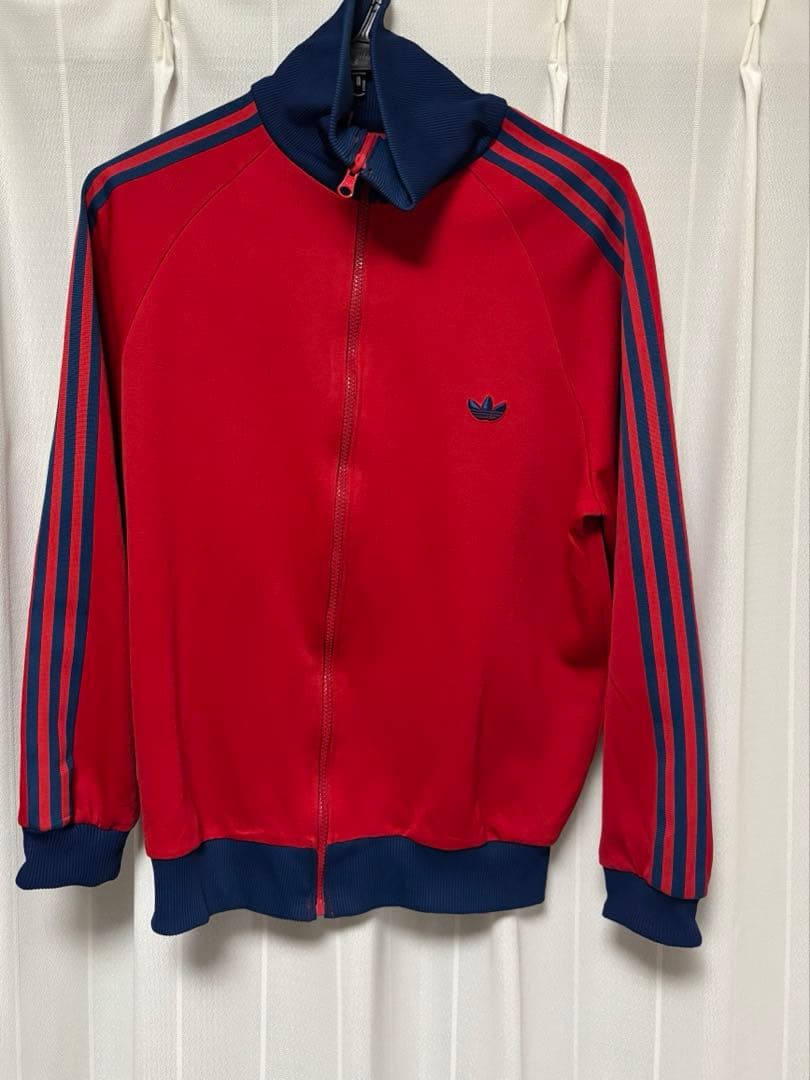 【ヴィンテージ】 adidas トラックジャケット　80s 5号相当