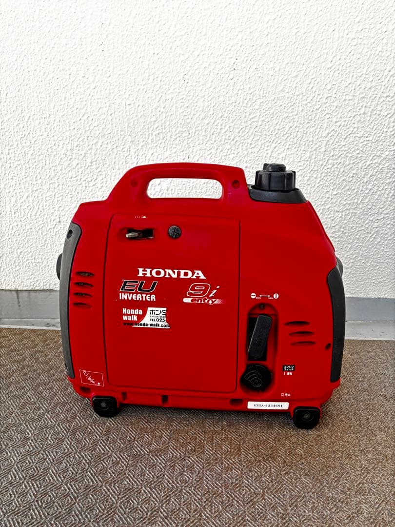 値段間違ってました！ HONDA EU9i インバーター発電機 レッド