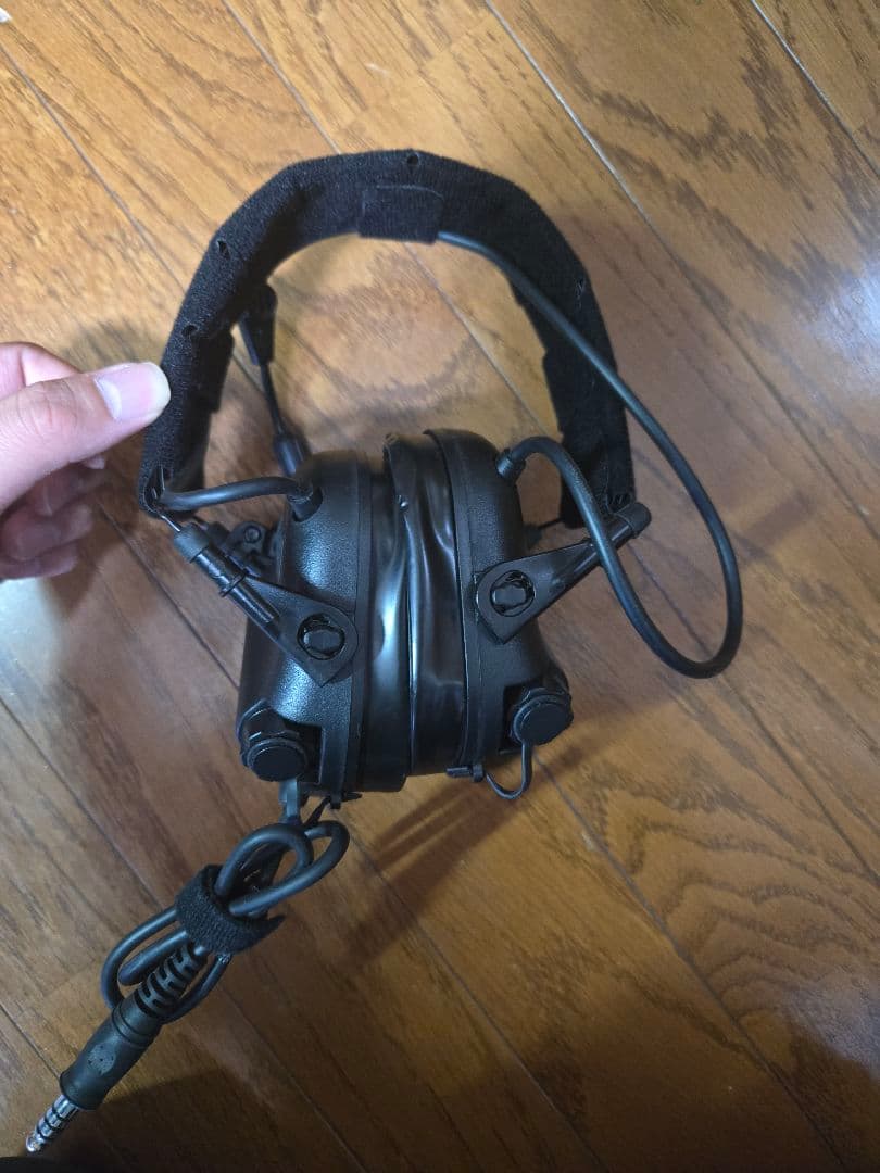 【美品】OPSMEN M32 PLUS ノイズキャンセリングヘッドセット BK