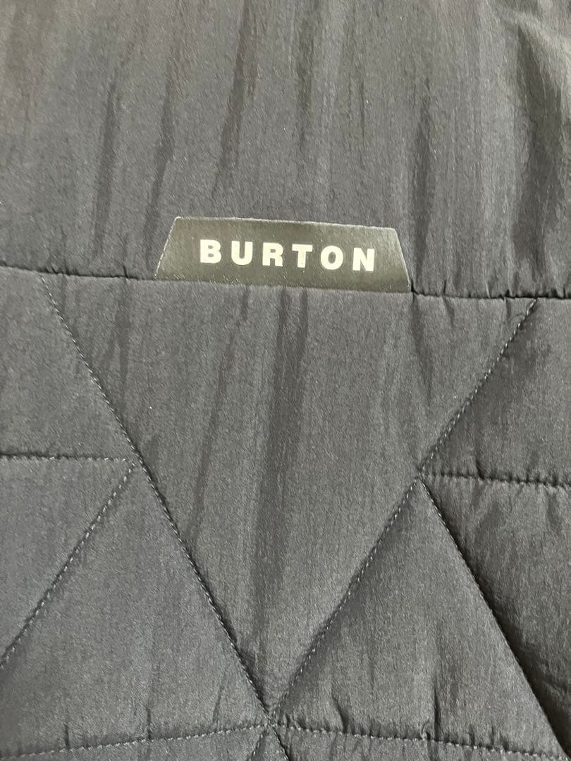 BURTON キルティングジャケット ブラック