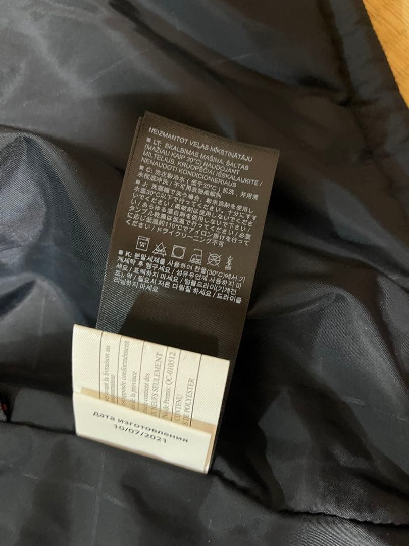 BURTON キルティングジャケット ブラック