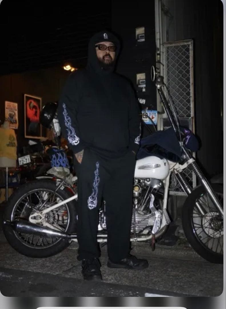 =RUTHLESS=ルースレス　セットアップ ブラック　L