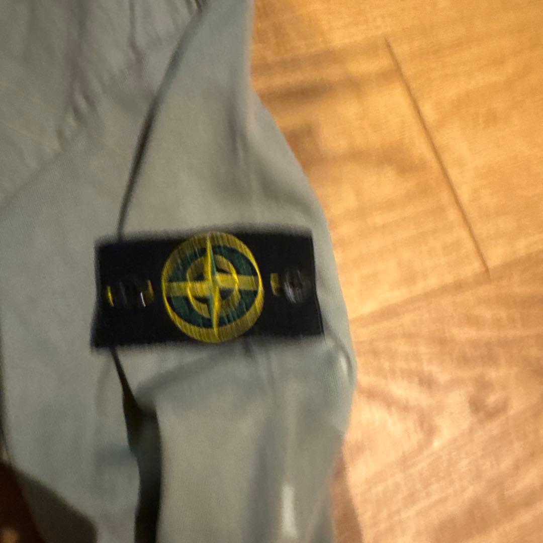 STONE  フード付きパーカー ライトグリーン