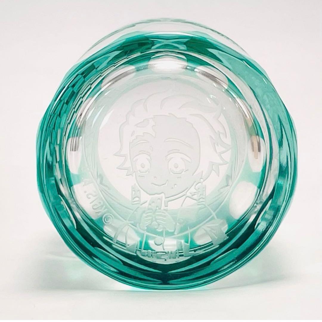 【限定非売品】 鬼滅の刃 炭治郎モデル 江戸切子 グラス コップ Befco