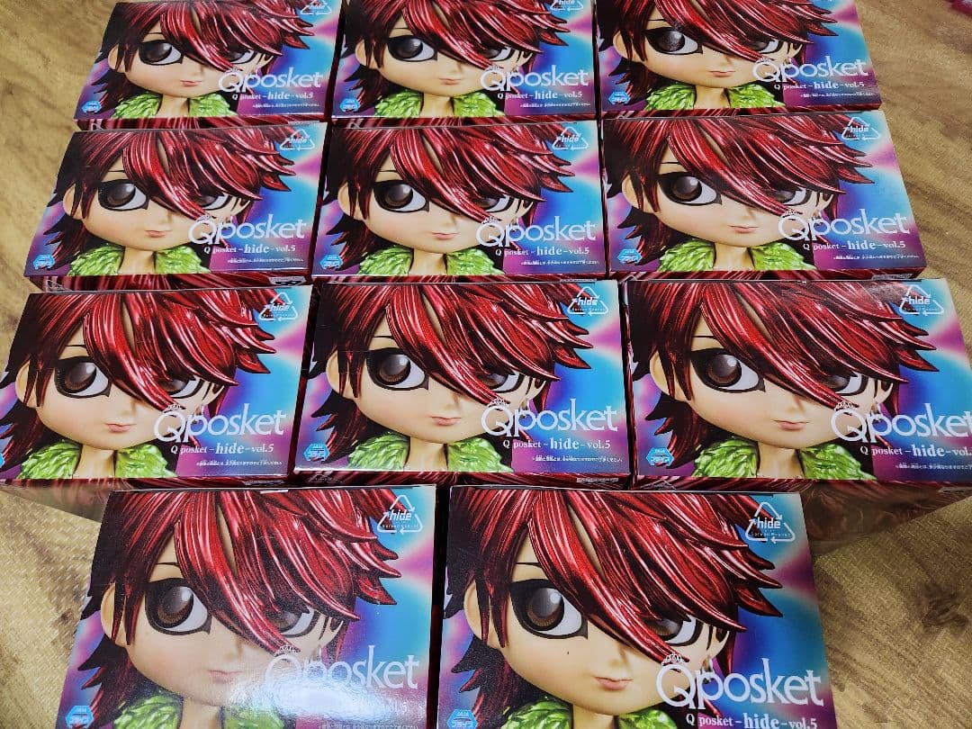 hide Qposket フィギュア　３2個まとめ　ノーマルカラー　メタリック