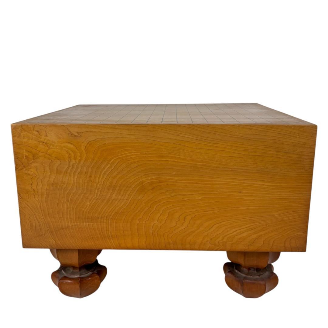 最高級　本榧　ヘソ有　碁盤　厚み約七寸　かや