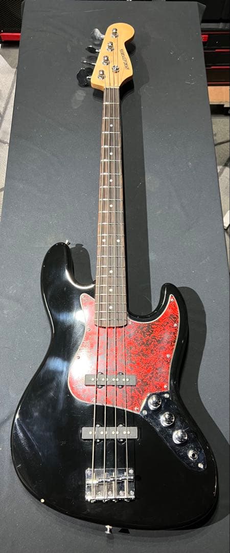 SELDER JAZZBASS BLACK べっ甲柄ピックガード　初心者オススメ