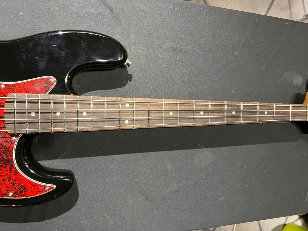 SELDER JAZZBASS BLACK べっ甲柄ピックガード　初心者オススメ