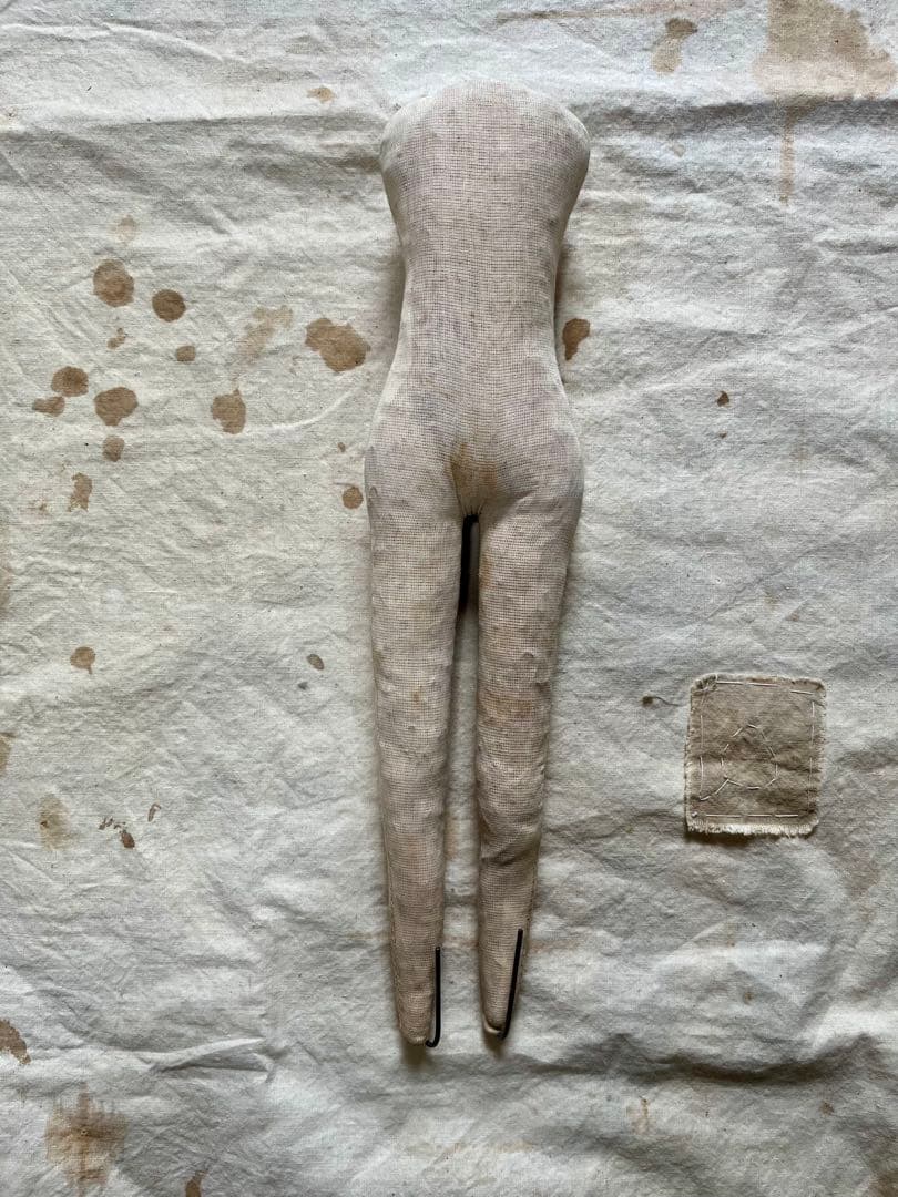 古道具坂田 古い人形の芯 日本 民藝 古美術 骨董 古道具 アンティーク　中