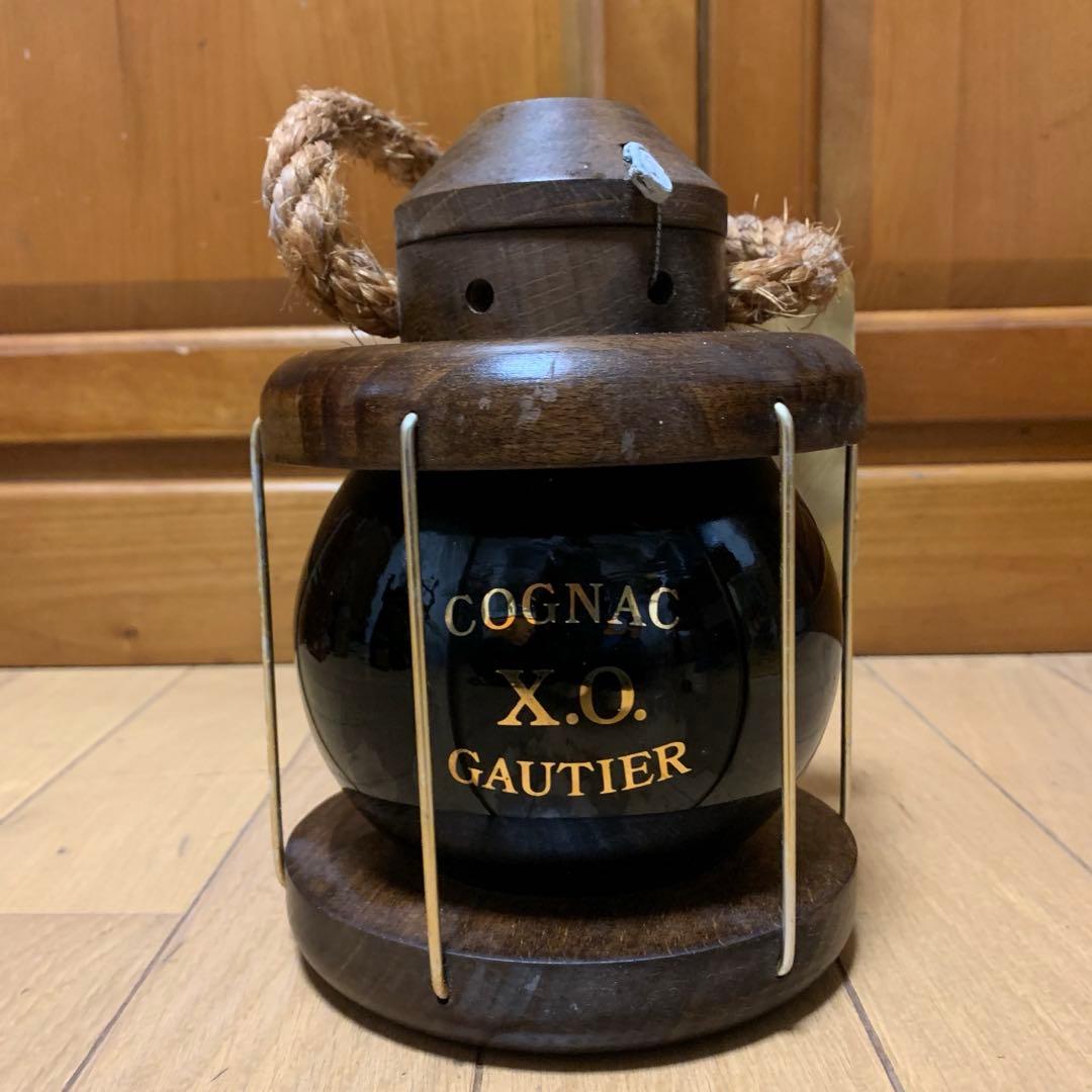 古酒 コニャック　ゴーティエ XO ランタン型ボトル