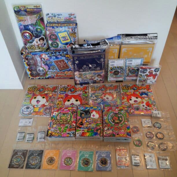 卒業 2014年3月迄フルコンプ 妖怪ウォッチ 妖怪メダル レジェンド 新旧大吉