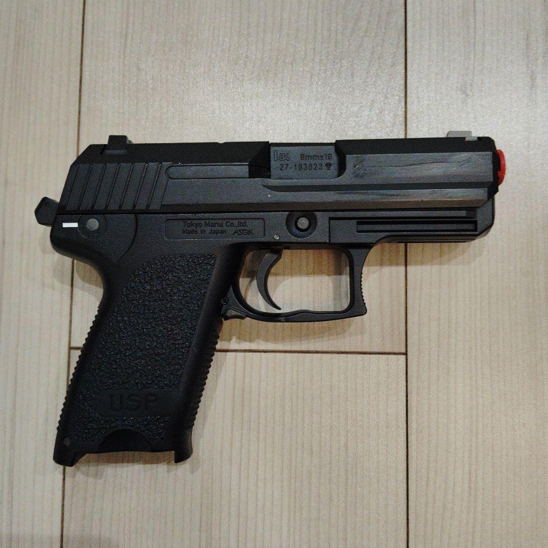 最終値下げ 東京マルイガスガン HK45 USPコンパクト マガジン合計5本付き