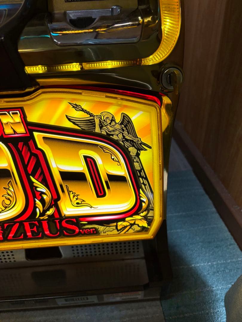 美品　ミリオンゴッド　神々の系譜ZEUS 不要機付き