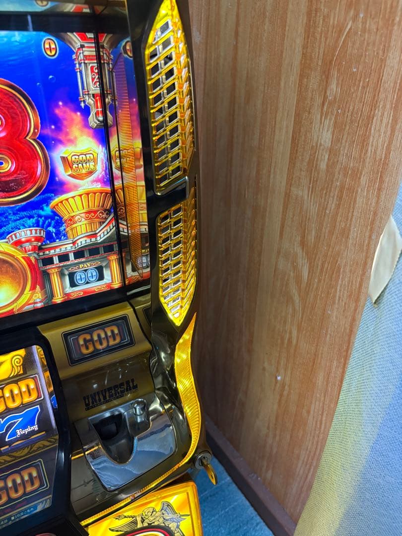 美品　ミリオンゴッド　神々の系譜ZEUS 不要機付き