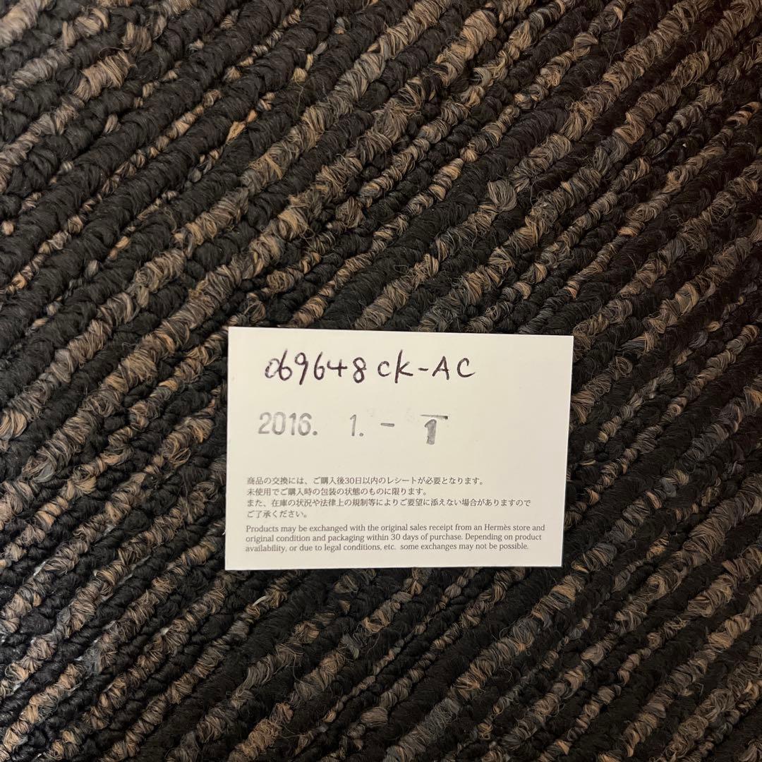 HERMES グレー レザー手袋　サイズ9