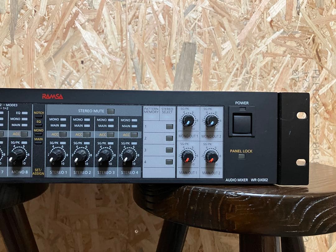 美品　Panasonic WR-DX002 デジタルオーディオミキサー