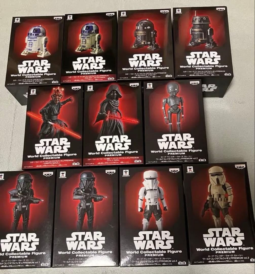 STAR WARS ワールドコレクタブルフィギュア プレミアム 11体セット