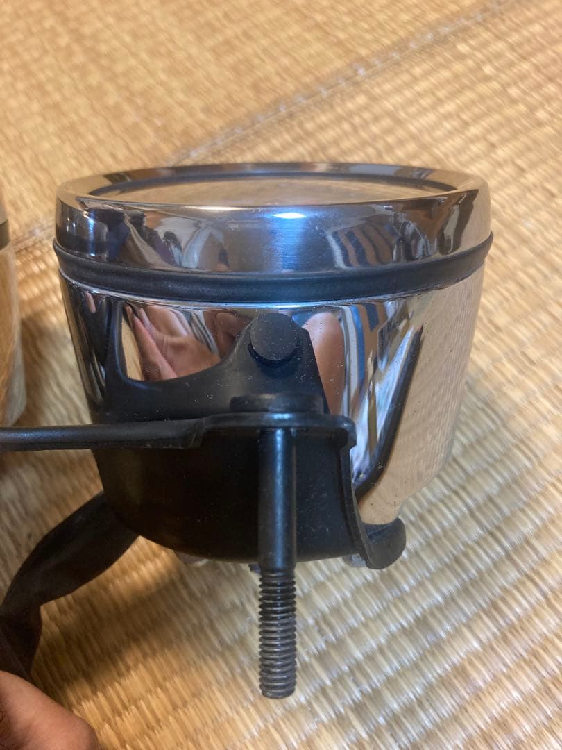 YAMAHA SR500スピードメーターセット　オリジナルメーターステーつき